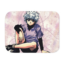 Load image into Gallery viewer, Hunter x Hunter Killua Zoldyck Sherpa Blanket