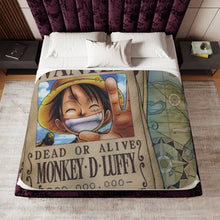 Load image into Gallery viewer, Anime One Piecer Sherpa Blanket
