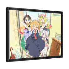 Load image into Gallery viewer, Anime Miss Kobayashi's Dragon Maid Canvas Framed Art Print