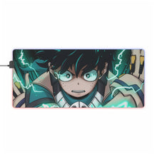 Load image into Gallery viewer, My Hero Academia Izuku Midoriya RGB LED Mouse Pad (Desk Mat)