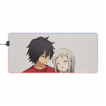 Load image into Gallery viewer, Anohana RGB LED Mouse Pad (Desk Mat)