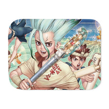 Load image into Gallery viewer, Anime Dr. Stone Sherpa Blanket