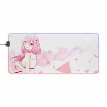 Load image into Gallery viewer, Guilty Crown Inori Yuzuriha RGB LED Mouse Pad (Desk Mat)