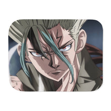 Load image into Gallery viewer, Dr. Stone Sherpa Blanket
