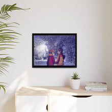 Load image into Gallery viewer, Anime ERASED Canvas Framed Art Print