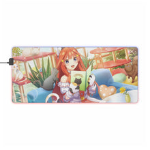 Load image into Gallery viewer, The Quintessential Quintuplets RGB LED Mouse Pad (Desk Mat)