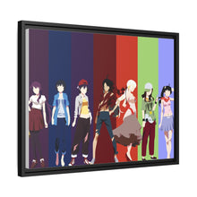 Load image into Gallery viewer, Monogatari Minimalist V2 Canvas Framed Art Print