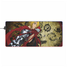 Load image into Gallery viewer, Anime FullMetal Alchemist RGB LED Mouse Pad (Desk Mat)