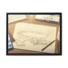 Load image into Gallery viewer, Your Name. Canvas Framed Art Print