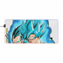 Load image into Gallery viewer, Goku & Vegeta RGB LED Mouse Pad (Desk Mat)
