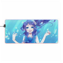 Load image into Gallery viewer, Nagi no Asukara Chisaki Hiradaira RGB LED Mouse Pad (Desk Mat)