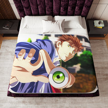 Load image into Gallery viewer, Shinichi Izumi And Migi Sherpa Blanket