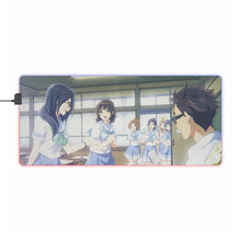 Load image into Gallery viewer, Sound! Euphonium Asuka Tanaka, Mizore Yoroizuka, Natsuki Nakagawa, Nozomi Kasaki, Yuuko Yoshikawa RGB LED Mouse Pad (Desk Mat)