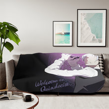 Load image into Gallery viewer, Anime Death Parade Sherpa Blanket