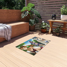 Load image into Gallery viewer, Anohana Meiko Honma, Naruko Anjou, Atsumu Matsuyuki Rug