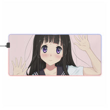 Load image into Gallery viewer, Hyouka Eru Chitanda RGB LED Mouse Pad (Desk Mat)