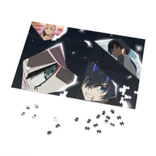 Load image into Gallery viewer, Hiro and Zero Two Moments In Broken Glass Jigsaw Puzzle
