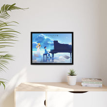 Load image into Gallery viewer, Kaori and Arima Canvas Framed Art Print