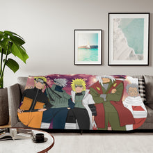 Load image into Gallery viewer, Anime Naruto Sherpa Blanket