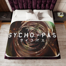 Load image into Gallery viewer, Psycho- Pass Sherpa Blanket