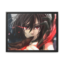 Load image into Gallery viewer, Mikasa Ackerman Canvas Framed Art Print