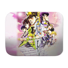 Load image into Gallery viewer, Anime Jojo's Bizarre Adventure Sherpa Blanket