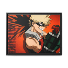 Load image into Gallery viewer, My Hero Academia Katsuki Bakugou Canvas Framed Art Print