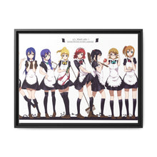 Load image into Gallery viewer, U's - maid cafe Canvas Framed Art Print
