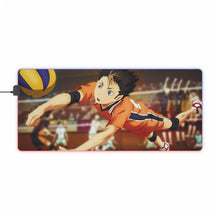Load image into Gallery viewer, Haikyu!! RGB LED Mouse Pad (Desk Mat)