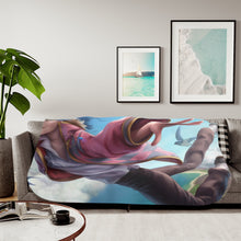 Load image into Gallery viewer, Anime Howl's Moving Castle Sherpa Blanket