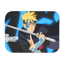 Load image into Gallery viewer, Boruto Sherpa Blanket