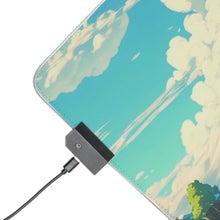 Load image into Gallery viewer, Anime Landscape RGB LED Mouse Pad (Desk Mat)