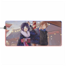 Load image into Gallery viewer, Love, Chunibyo & Other Delusions Rikka Takanashi RGB LED Mouse Pad (Desk Mat)