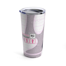Load image into Gallery viewer, Glass Heart Princess Tumbler 20oz