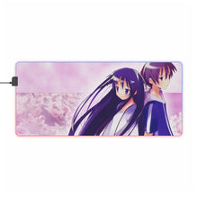Load image into Gallery viewer, Hanbun no Tsuki ga Noboru Sora RGB LED Mouse Pad (Desk Mat)