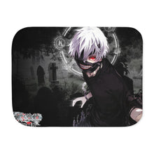 Load image into Gallery viewer, kaneki-ken ghoul form Sherpa Blanket