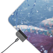 Load image into Gallery viewer, Giyuu Tomioka RGB LED Mouse Pad (Desk Mat)