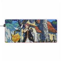 Load image into Gallery viewer, Happy & Natsu RGB LED Mouse Pad (Desk Mat)