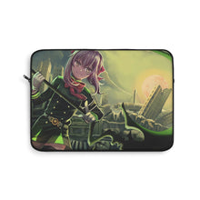Load image into Gallery viewer, Shinoa Green Moon Laptop Sleeve