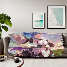 Load image into Gallery viewer, Anime Re:ZERO -Starting Life in Another World- Sherpa Blanket