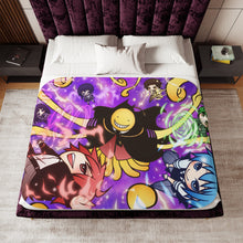 Load image into Gallery viewer, Anime Assassination Classroom Sherpa Blanket