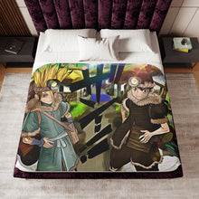 Load image into Gallery viewer, Anime Dr. Stone Sherpa Blanket