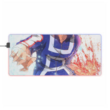 Load image into Gallery viewer, Half Cold/Half Hot RGB LED Mouse Pad (Desk Mat)