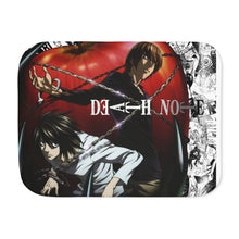 Load image into Gallery viewer, Anime Death Note Sherpa Blanket