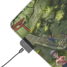 Load image into Gallery viewer, Anohana RGB LED Mouse Pad (Desk Mat)