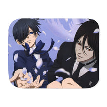 Load image into Gallery viewer, Anime Black Butlerr Sherpa Blanket