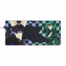 Load image into Gallery viewer, Black Rock Shooter RGB LED Mouse Pad (Desk Mat)