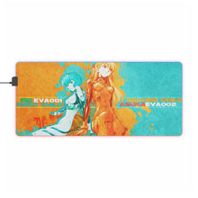 Load image into Gallery viewer, Anime Neon Genesis Evangelion RGB LED Mouse Pad (Desk Mat)