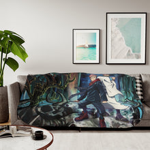 Load image into Gallery viewer, Yuji Itadori Sherpa Blanket