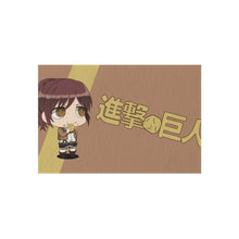 Load image into Gallery viewer, Chibi Sasha eating a potato Rug